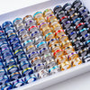 10pcs/lot Simple Stainless Steel Ring For Men Women Beautiful Punk Jewelry Vintage Birthday Party Gifts - Image 12