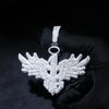 Men's Personality Is Cool, Ha's Large Wing Pendant, Copper Inlaid Zircon Street Necklace - Image 6