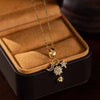 316L Stainless Steel Moon Star Zircon Necklace For Women Temperament Versatile Jewelry Gifts Daily - Image 3