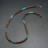 Vintage Bohemian Summer Jewelry Ethnic Style Jewelry Brown Coconut Shell Wood Beads Stone Necklace Men's Jewelry - Image 19