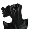 Stainless Steel Hoop Earrings in Gold-Tone or Steel-Tone - Image 6