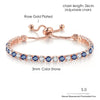 Adjustable Multicolor Tennis Bracelet with Colorful Stone Accents - Image 28
