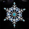 Christmas Rhinestone Snowflake Brooch for Women Pearl Ice Crystal Pins Event Party Year Gifts Decoration Clothes Accessories - Image 1