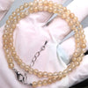 4mm Stone Round Beads Adjustable Necklace Agate Opal Tigers Eye Quartz Crystal Labradorite Charm Necklace Women Jewelry - Image 14