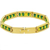 GD Religious Stainless Steel South Africa Bracelet Green And Yellow Color Orula Hidden Bracelet Yellow Beads Unisex Bangle - Image 13