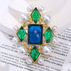 Baroque-Style Vintage Cross Brooch for Men and Women, Jewelry, Accessories, Wedding and Party Gifts - Image 25