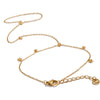 Stainless Steel Zircon Beads Back of Hand Chain Finger Bracelet Chic Sexy Jewelry Gift - Image 26