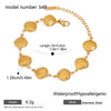 Classic Snake Chain Bracelets Women Gold Plated Stainless Steel Cuban Chain Bracelet Female Gifts Jewelry - Image 30