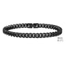 6mm/8mm/10mm Bold Cuban Chain Bracelets for Men, Black Stainless Steel Miami Curb Links Wristband, Chunky Male Boy Jewelry - Image 16