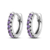 Silver Beetle Daisy Insect Flower Earrings Silver Hoop Earrings For Women Jewelry Party Gifts - Image 20