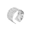 Geometric Metal Wide Cuff Open Bangle Jewelry Accessories Personalized Design Metal Glossy Bracelets for Women - Image 14