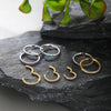 1pcs 6/8/10/12mm Steel Zircon Hoop Earrings for Women Cartilage Small Helix Piercing Tragus Piercing Jewelry - Image 4