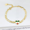 Venezuela Colombia Mexico Flag Cuban Chain Bracelet for Women Men Enamel Country Map Heart Charm Bracelet Patriotic Jewelry Gift - Image 15