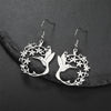 Hummingbird Earrings for Women Stainless Steel Flowers Birds Dangle Earrings Filigree Boho Jewelry Gifts - Image 10