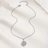 Vintage Gold Silver Plated Whirlpool Sun Necklace For Women Irregular Geometric Pendants Necklaces Jewelry - Image 6