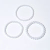 White Beads Simulated Pearl Anklets For Women 3pcs/Set Versatile Foot Chain Ankle Bracelet Boho Beach Jewelry Summer Accessories - Image 6