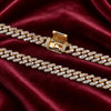 Eskeem 8mm Cuban Link Bracelet Hip Hop Bling Jewelry Iced Out Cubic Zirconia Bracelet For Woman Men - Image 4