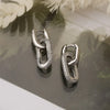 Stainless Steel Gold Color Geometric Square Hoop Earrings for Women Huggie Punk Hip-Hop Metal Round Circle Party Jewelry - Image 9