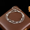 316L Stainless Steel Multilayer Wearing Chain Necklace Bracelet Set For Women Gold Color Jewelry - Image 8