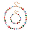 8mm Necklace Bracelets Jewelry Sets For Women Crytal Charms Choker Claw Setting Zircon Accessory For Women Gift - Image 15