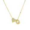 Gold Color Tiny Heart Dainty Zircon Initial Necklace Customizable Letter Name Choker Pendant for Women Birthday Party Jewelry Gi - Image 30