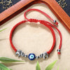 Turkish Evil Eye Bracelet For Women Men Lucky Braided Red String Retro Elephant Bracelet Couple Friendship Gift Jewelry - Image 2