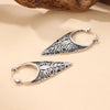 Vintage Hollow Earrings Ancient Geometric Drop Earrings For Women Earing Jewelry Leaf Pattern Earings - Image 6