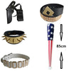 Suicide Cosplay Squad Quinn Monster Bracelet Belt necklace Gloves Accessories Full Set Wig Harley - Image 3