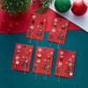 Moving Santa Claus Tassel Dangle Earrings for Women Santa Christmas Tree Asymmetric Long Chain Earrings Jewelry Gift - Image 5