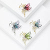 Enamel Ballerina Brooches for Women Pearl Elf Pins Rhinestone Girls Banquet Party Backpack Gift Jewelry Accessories - Image 2