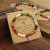 12 Zodiac Beaded Bracelet Aries Taurus Gemini Cancer Leo Virgo Libra Scorpio Aquarius Pisces Gifts Women Jewelry Gift - Image 1