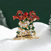 Classic Rhinestones Christmas Brooches for Women Unisex Enamels Pins Banquets Party Backpack Years Gifts Jewelry Accessories - Image 25