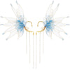 Women's Fairy Ear Cuffs Beautiful Clip-on Mermaid Earrings Ear Cuffs Cosplay Accessories - Image 12