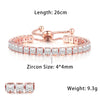 Zircon Tennis Bracelets for Women Dazzling Various Shape Crystal Chain on Hand Sexy Party Accessories Jewelry - Image 24