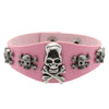 Punk Bracelet for Men Women Goth Black Leather Wristband with Metal Skull Spike Studded Rivets Cuff Bangle Adjustable - Image 11