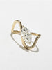Diamond Curve Marquise Engagement Ring For Women Wedding Jewelry - Image 7