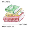 Enamel Glasses Book Brooch for Women Unisex Rhinestone Quill Pen School Supplies Drawing Board Pins Party Friend Gifts Accessory - Image 17