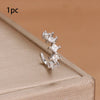 1Pc Simple Square Zircon Earcuff Clips On Earring for Women Girls No Fake Piercing Cartilage Earrings Ear Ring Without Hole - Image 3