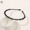 Metal Hair Band for Men Women Unisex Black Wavy Hair Head Hoop Band Sports Headband Hairband Hair Accessories Gifts - Image 16