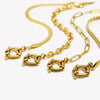 Slingshot Buckle Paper Clip Chain Bracelet Gold Plated Women's Hand Bracelets 316L Stainless Steel Jewelry - Image 4