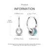 Small Hoop Earrings with Butterfly and Heart Motifs - Image 38