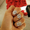 Oval and Square Cocktail Rings with Simulated Stone Designs in Multiple Sizes - Image 2