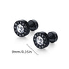 Rock Punk Stainless Steel Black Dangle Pendant Punk Minimalist Hanging Woman's Drop Earring for Man Piercing Ear Jewelry - Image 9
