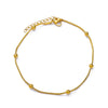 Stainless Steel Colorful Boho Drops Anklets For Women Zircon Cross Beads Anklet Double Chain Summer Beach Jewelry Gift - Image 12