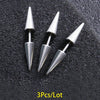 Three-Piece Stainless Steel Spike Piercing Stud Set - Image 19