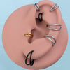 1pc 6-12mm 16G Steel Nose Ring Hoop Septum Clicker Double Layers Seamless Hinged Piercing Conch Daith Cartilage Earring - Image 3