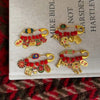 Horse Year Zodiac Brooch Pendant Gold Wishes Sand-plated Ornaments Chinese Style Safety Lucky Pins Pregnant Women - Image 4