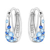 Silver Beetle Daisy Insect Flower Earrings Silver Hoop Earrings For Women Jewelry Party Gifts - Image 31