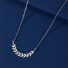Ear of Wheat Tree Leaves Women Necklace Stainless Steel Gold Color Clavicle Chain Choker Boho Jewelry Gift - Image 6
