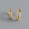1Pair Crystal Heart Tragus Hoop Earring For Women Girls Huggie Earring For Cartilage Helix Piercing Jewelry Lobe Hoops - Image 10
